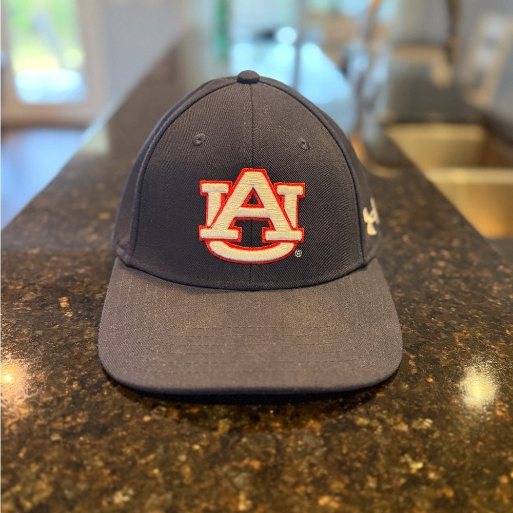 Auburn Baseball Under Armour Navy Blue Cap